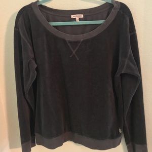 Juicy couture pullover wide crewneck Velour